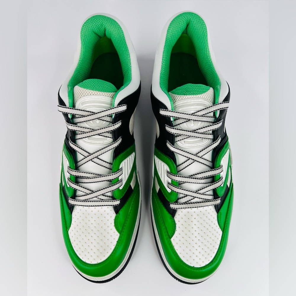 Gucci Basket Distressed Basketball Demetra Vegan Sneaker UK 13 - US 13.5 - EU 47 - Picture 5 of 13